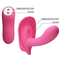 Vibrator Cochilia Dragostei Cu Telecomandă Roz