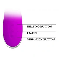 Vibrator Cu Încălzire Pretty Love Cornelius Mov
