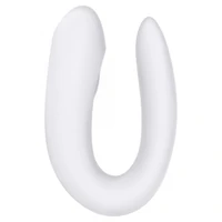 Vibrator Cuplu Satisfyer Double Joy Alb