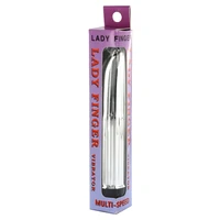 Vibrator Lady Finger Argintiu