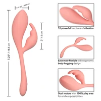 Vibrator Liquid Silicone Bunny Roz