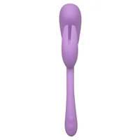 Vibrator Liquid Silicone Dual Flicker Mov
