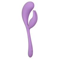 Vibrator Liquid Silicone Dual Flicker Mov