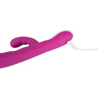 Vibrator Rabbit Cu Încălzire Javida Mov