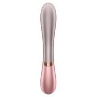Vibrator Rabbit Hot Lover Heat Silicon 19.9cm Roz
