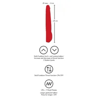 Vibrator Red Push Roșu