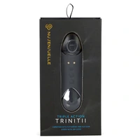 Vibrator Trinitii 3in1 Tongue Aur 18K Negru