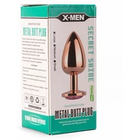 X-MEN Anal Plug Secret Shade Metal L Roz