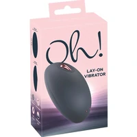 You2Toys Lay-On — Vibrator Compact, 10 Moduri, Reîncărcabil Albastru