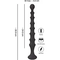 You2Toys Magic Anal Wand No.2 - Baghetă Anală 26.9 cm Negru