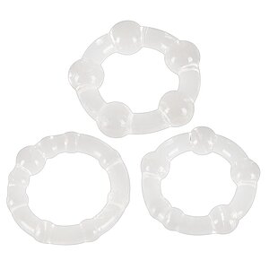 Set Inele Penis Get Hard Transparent pe SexLab