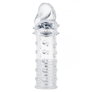 Prelungitor Penis Power Stud Transparent pe Sexlab.ro