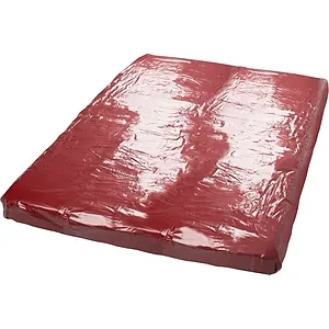 Vinyl Bed Sheet Red pe Sexlab.ro