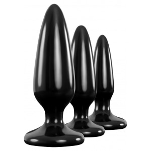 Set Anal Plug Trainer Kit Renegade Negru pe Sexlab.ro