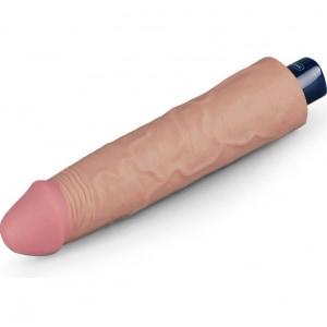 Lovetoy Real Softee 9.5 - Vibrator Reîncărcabil, 10 Moduri