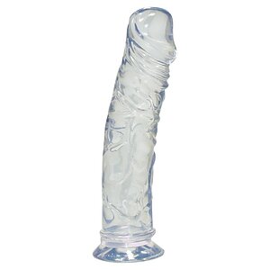 Dildo Crystal Clear Medium Transparent pe SexLab