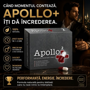 2 Capsule Pentru Erecție Apollo Plus