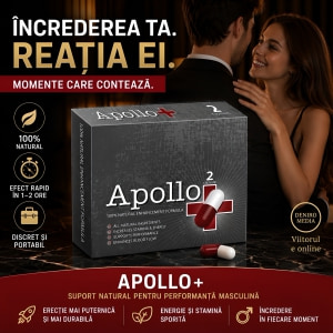 2 Capsule Pentru Erecție Apollo Plus