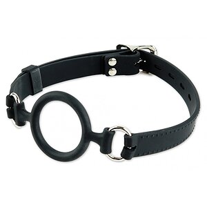Căluș Extreme Silicone O Ring Negru pe SexLab