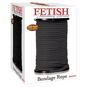 Sfoară Fetish Fantasy Series Bondage Negru pe SexLab