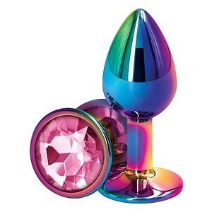 Rear Assets Multicolor Small Cristale Roz pe SexLab