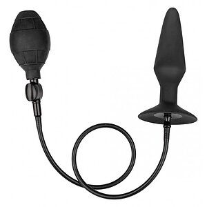 Anal Plug Large Silicone Inflatable Negru pe SexLab