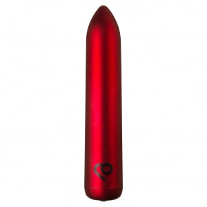 Rocks Off Mini Vibrator — 16 Moduri, Reîncărcabil Roșu pe Sexlab.ro