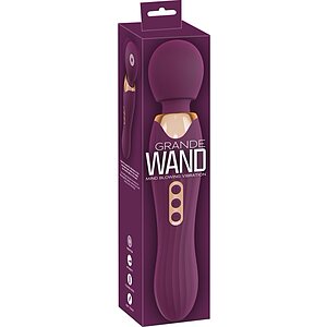 Grande Wand Purple — Masaj Puternic 5 Moduri, USB pe SexLab