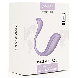 SVAKOM Phoenix Neo 2 Pastel Lilac — 11 Moduri, 2 Motoare pe SexLab