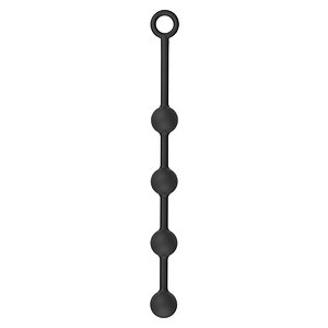 Hidden Desire Bile Anale Heavy – Mărime Medie, Negru pe SexLab