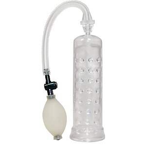 Pompă Pentru Mărire Lovely Dots Transparent pe SexLab