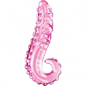 Dildo Icicles No 24 Roz 15.5 cm pe Sexlab.ro