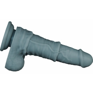 Vibrator Realist Lovetoy Nature Layer 3 Moduri Reîncărcabil Gri