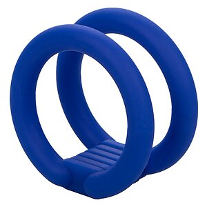 Inel Penis Dual Penis Cage Albastru pe SexLab
