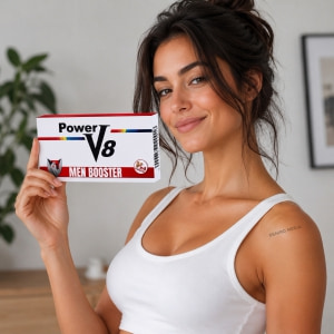 4 Pastile Pentru Erecție Și Potență Power V8