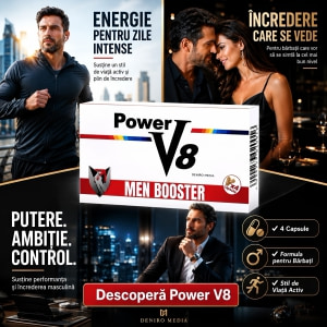 4 Pastile Pentru Erecție Și Potență Power V8