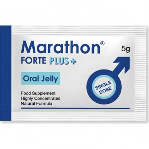 Jeleu Oral Marathon Forte Plus pentru Bărbați Jeleu Oral Marathon Forte Plus pentru Bărbați pe Sexlab.ro