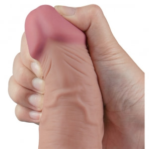 Lovetoy Real Softee 9.5 - Vibrator Reîncărcabil, 10 Moduri