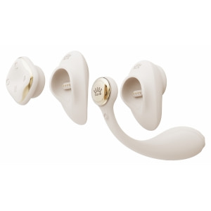 ZALO DEYA Vibrator Purtabil cu Telecomandă și Suctiune Ivory Alb