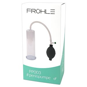 Fröhle Pompa Vacuum Penis L, 250 Mbar, Transparent pe SexLab
