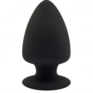 SILEXD Plug Anal Premium L – silexpan Ø7.2 cm Negru pe Sexlab.ro