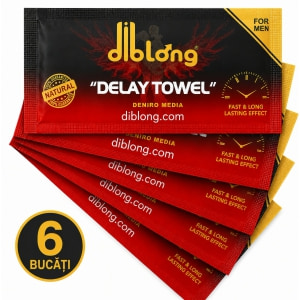 6 Șervețele Diblong Pentru Întârzierea Ejaculării pe Sexlab.ro