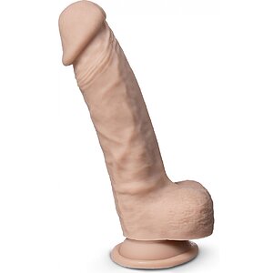 SILEXD Real Skin Model 1 — 17.8 cm, Ventuză Puternică pe SexLab