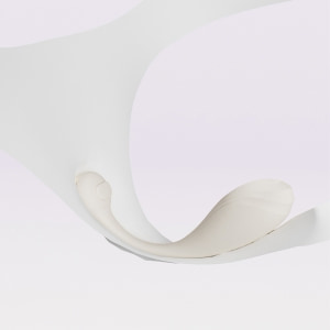 ZALO DEYA Vibrator Purtabil cu Telecomandă și Suctiune Ivory Alb