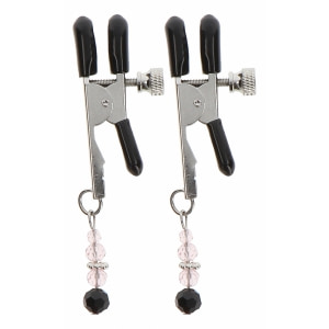 Adjustable Clamps With Beads Argintiu Adjustable Clamps With Beads Argintiu pe Sexlab.ro