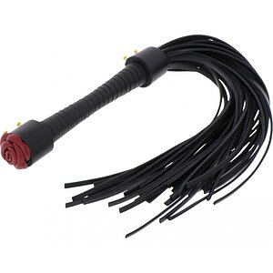 Wild Roses Whip Negru pe SexLab