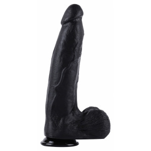 Dong XXL 32 cm Negru – Dildo Realist PVC cu Bază Largă Dong XXL 32 cm Negru – Dildo Realist PVC cu Bază Largă pe Sexlab.ro