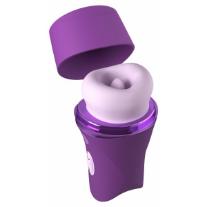 Vibrator Clitoridian Lush Kiss Plush cu Limbă Rotativă Mov Vibrator Clitoridian Lush Kiss Plush cu Limbă Rotativă Mov pe Sexlab.ro