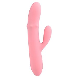 Vibrator Cu Inel Cu Perle Si Impingere 3 Viteze