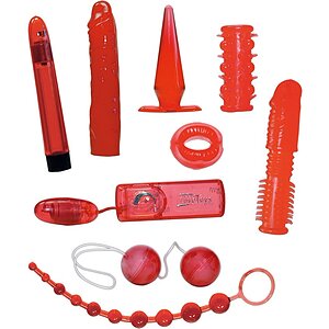 Set Jucării Erotice Red Roses Roșu pe SexLab